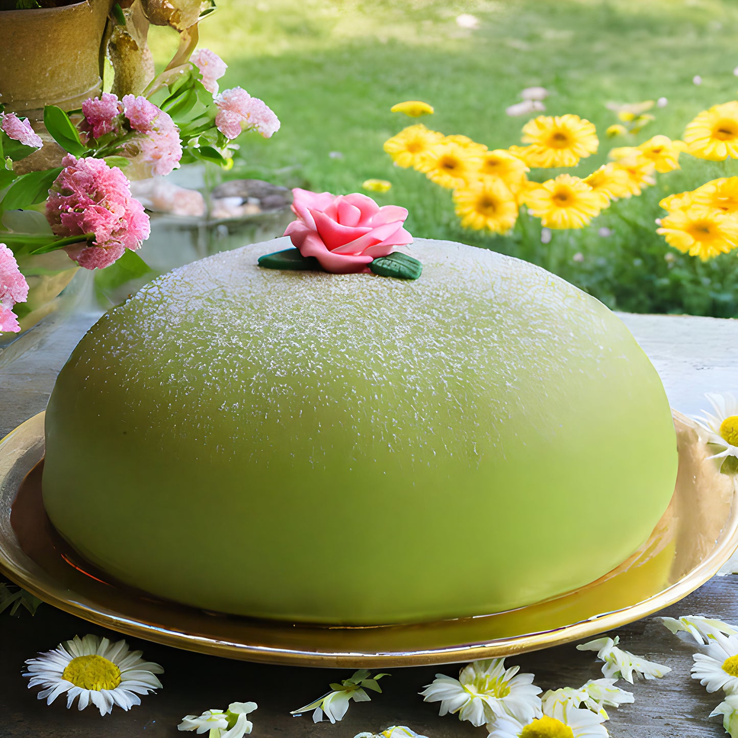 Prinsesstårta - Vegansk