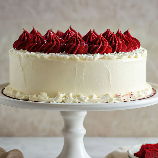 Rödtårta - Red velvet vegansk