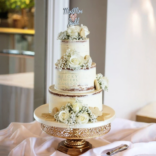 Naked Wedding cake