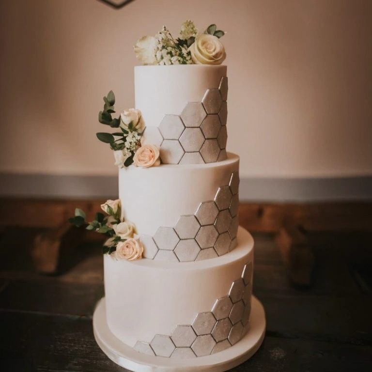 Wedding tier cake