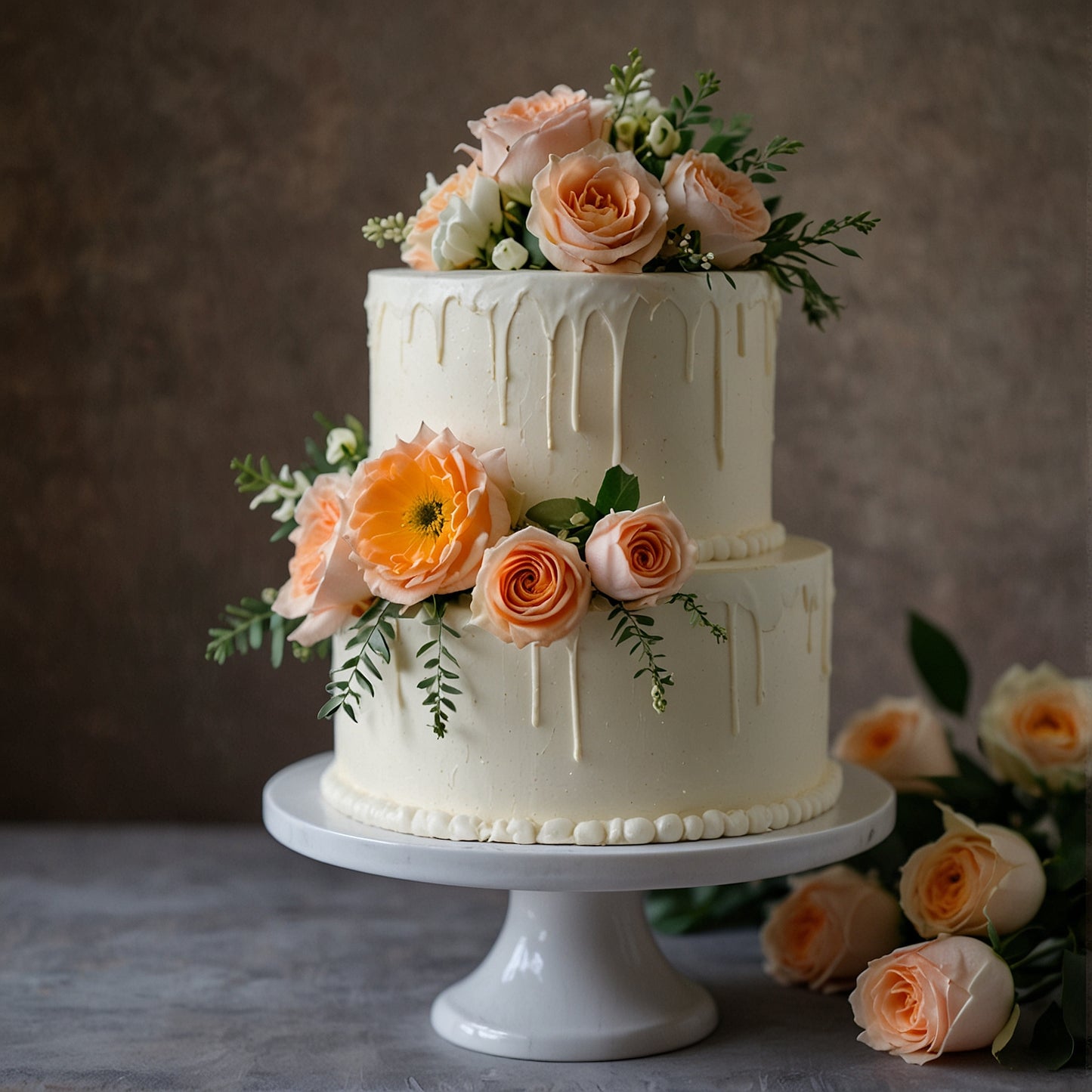 Wedding cake - two tier