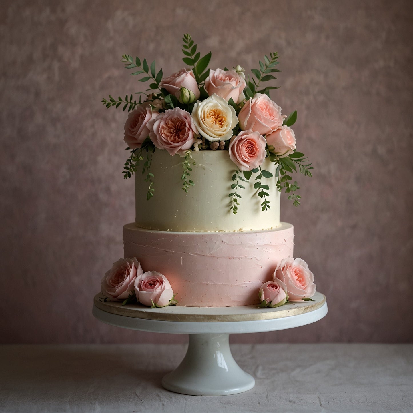Wedding cake - two tier