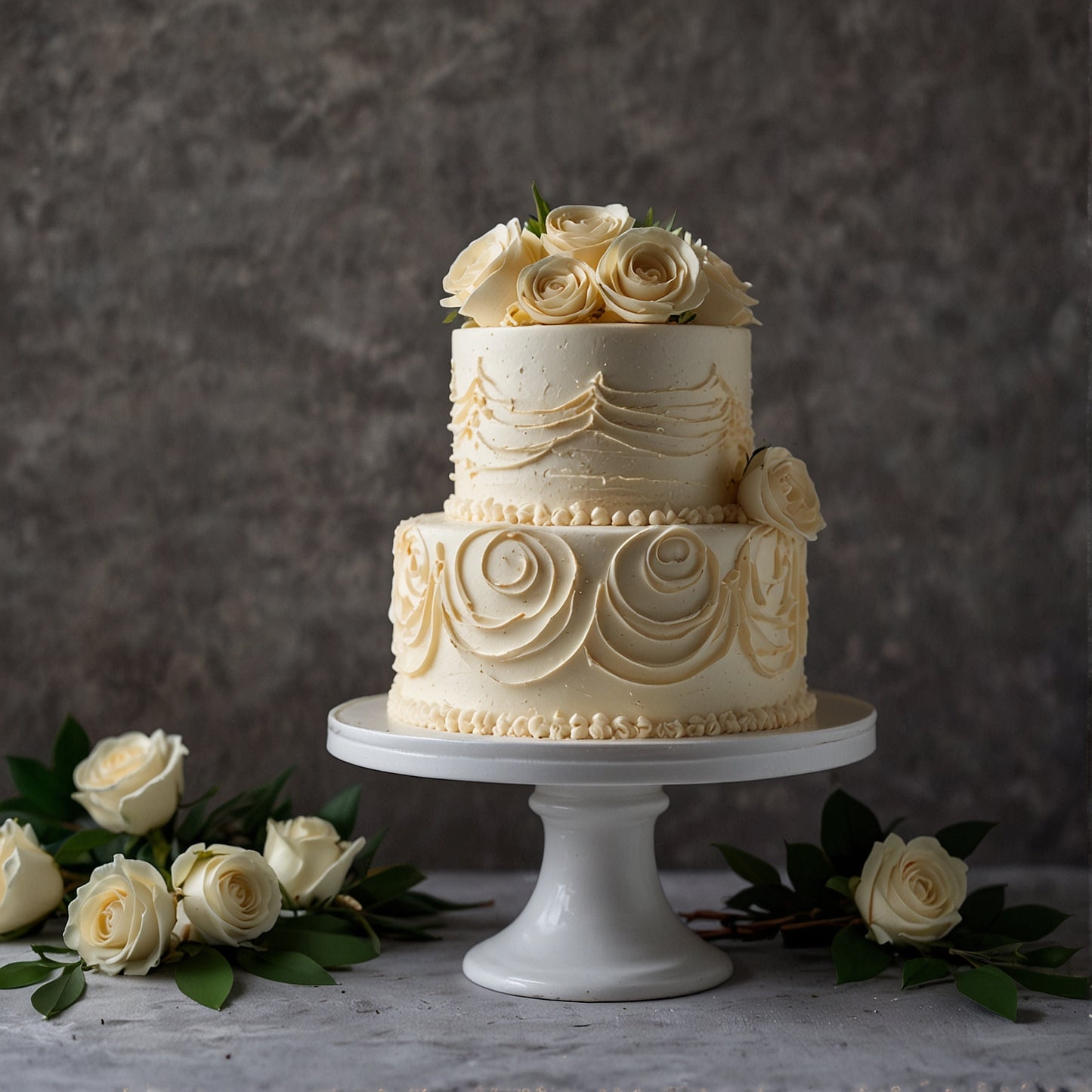 Wedding cake - two tier