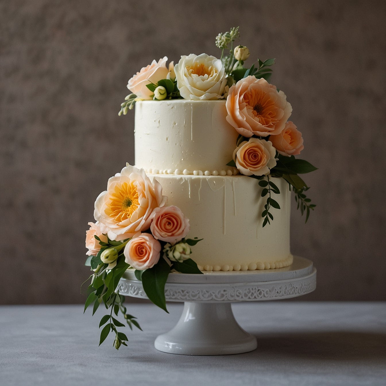 Wedding cake - two tier