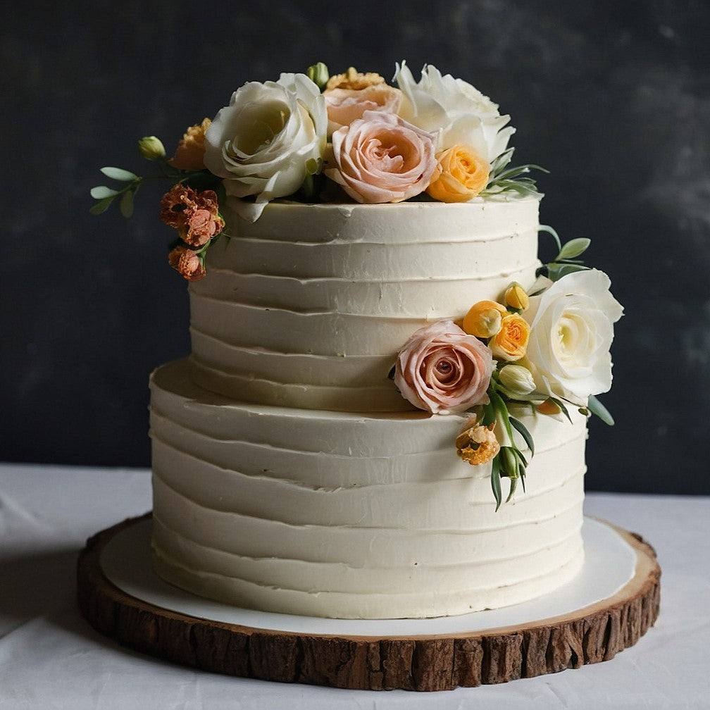 Wedding cake - two tier