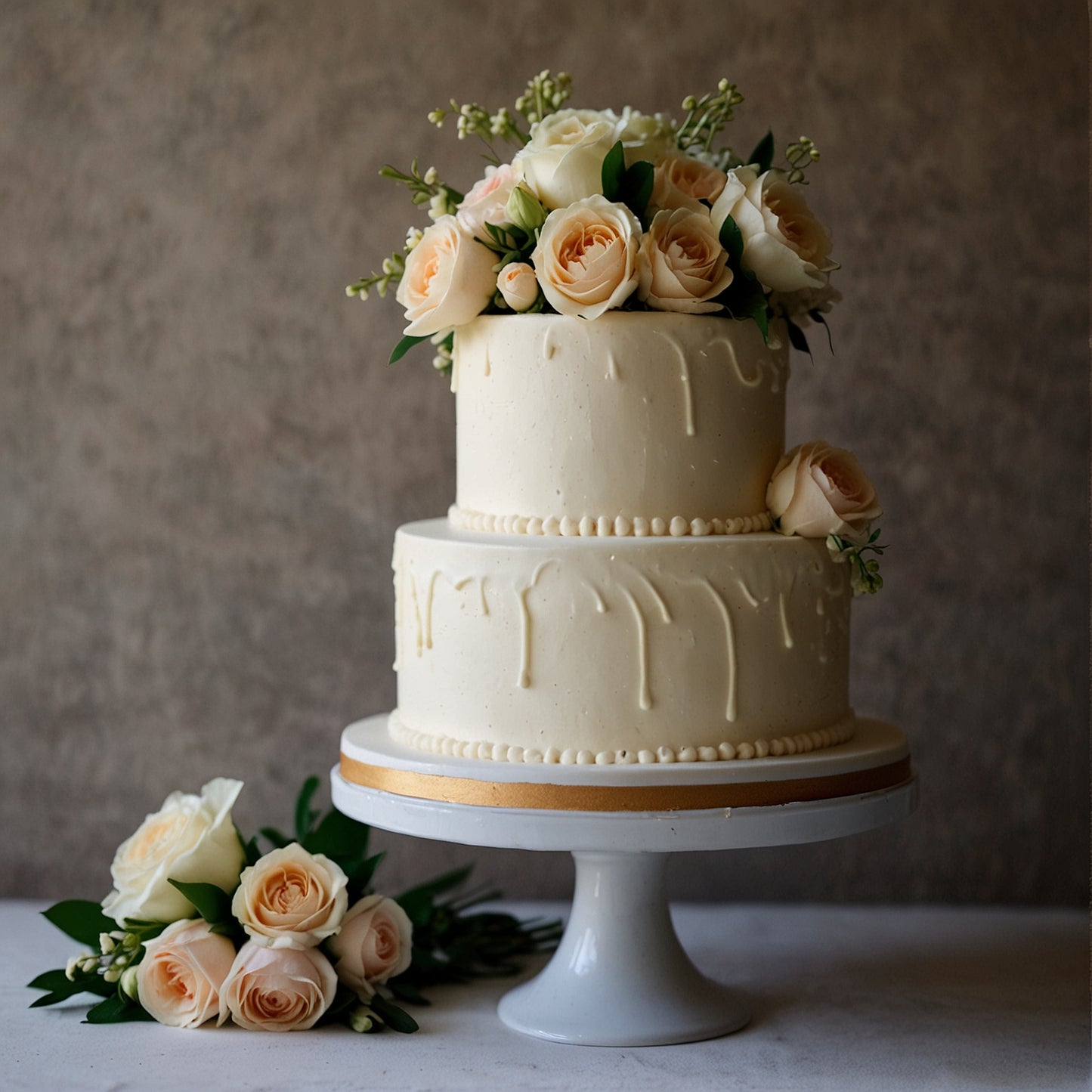 Wedding cake - two tier