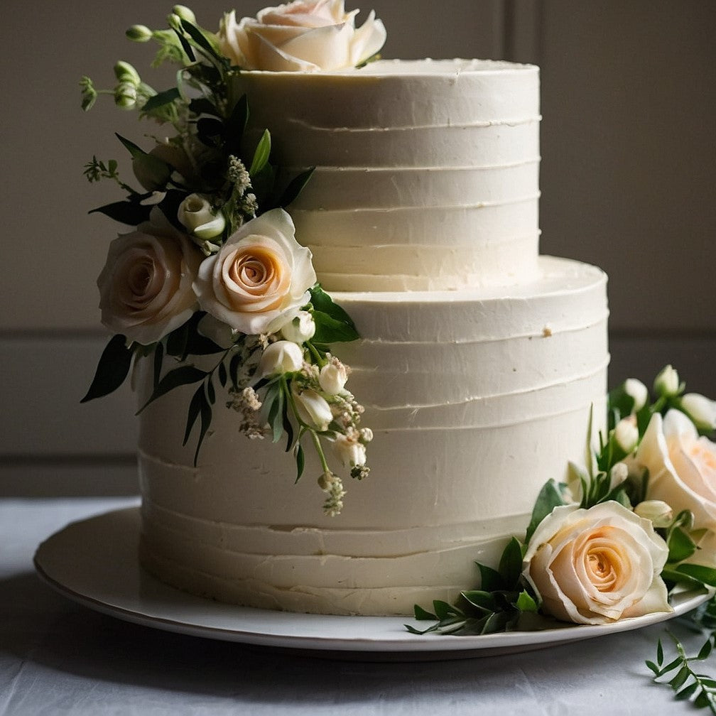 Wedding cake - two tier