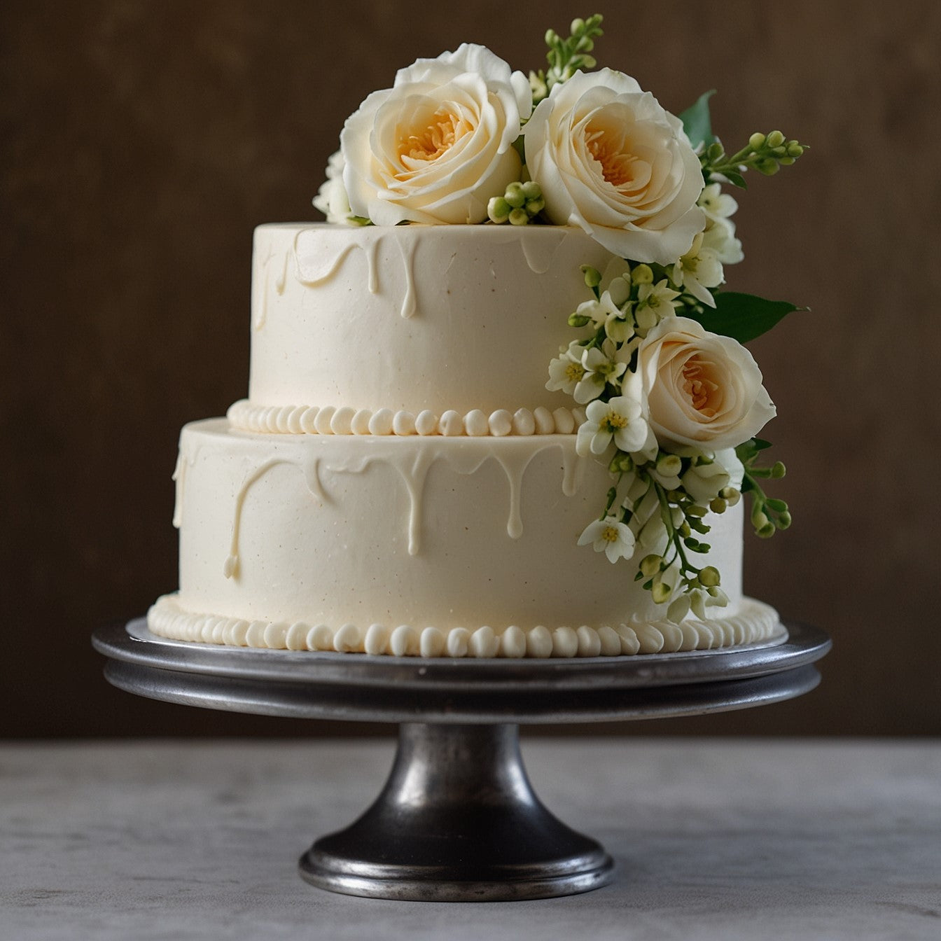 Wedding cake - two tier
