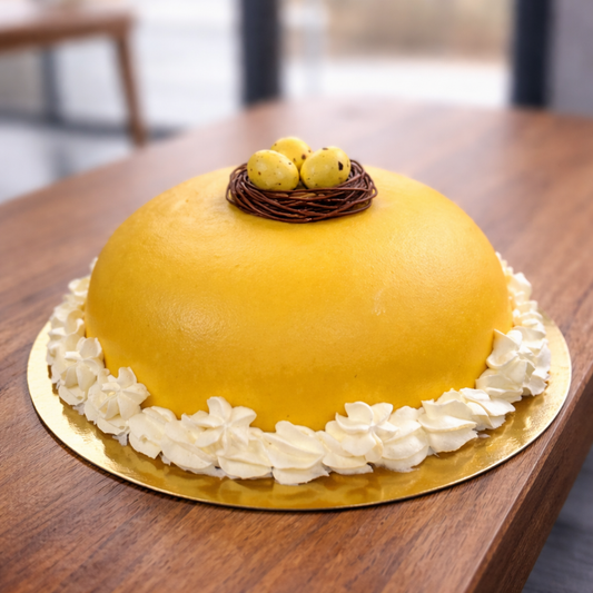 Påskprinsesstårta - Vegansk